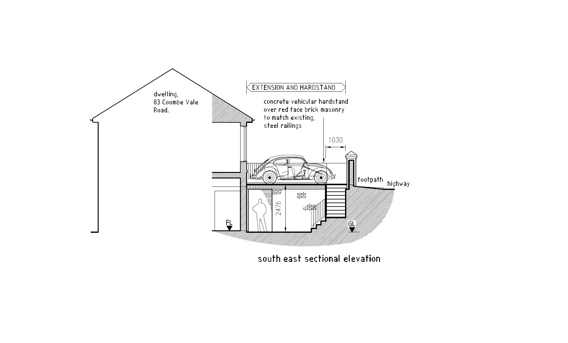 Kitchen extension & parking | DCF Planning and Design